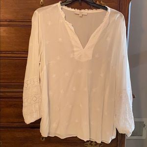Loft Plus detailed top, size 20